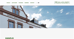 Desktop Screenshot of muehlhaeuser.com